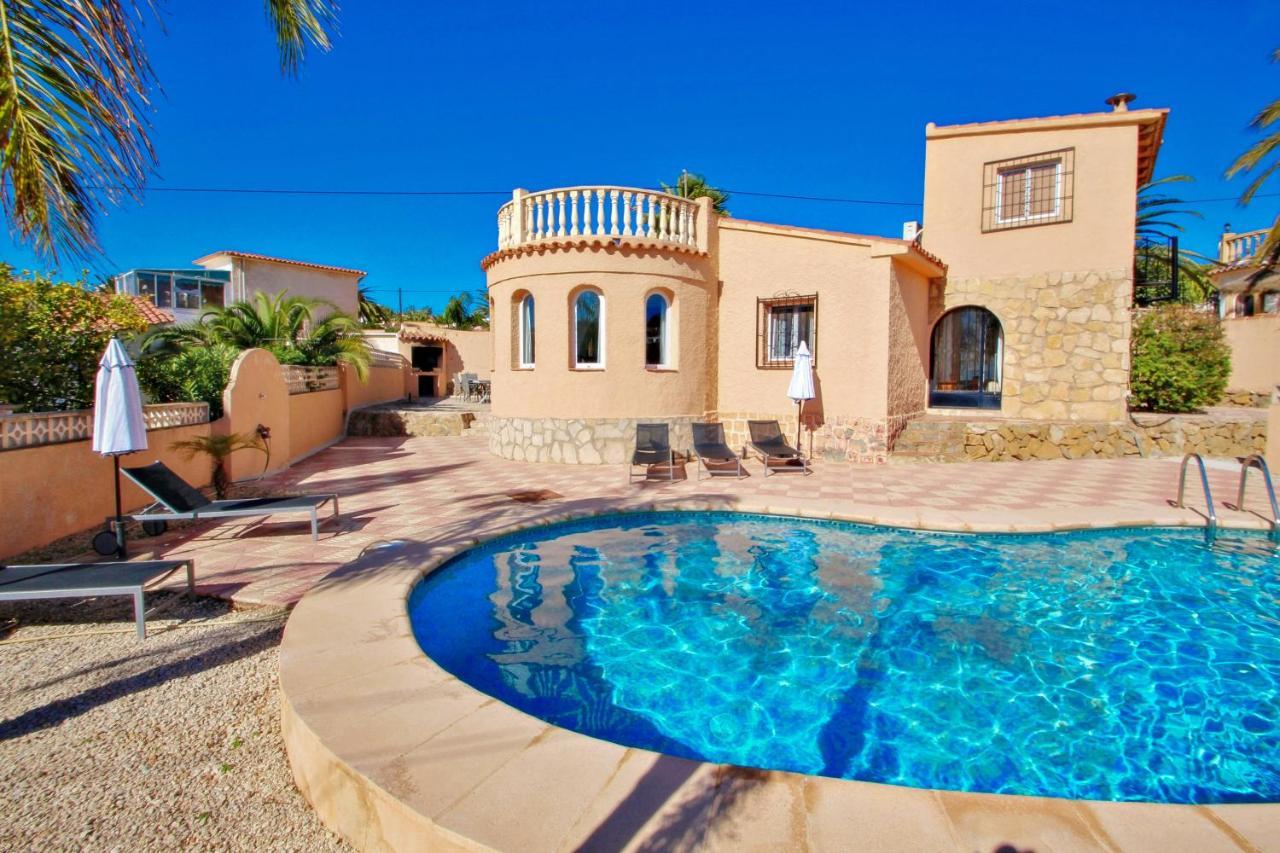 Cometa-86 - Villa With Private Pool Close To The Beach In Calpe Empedrola Экстерьер фото