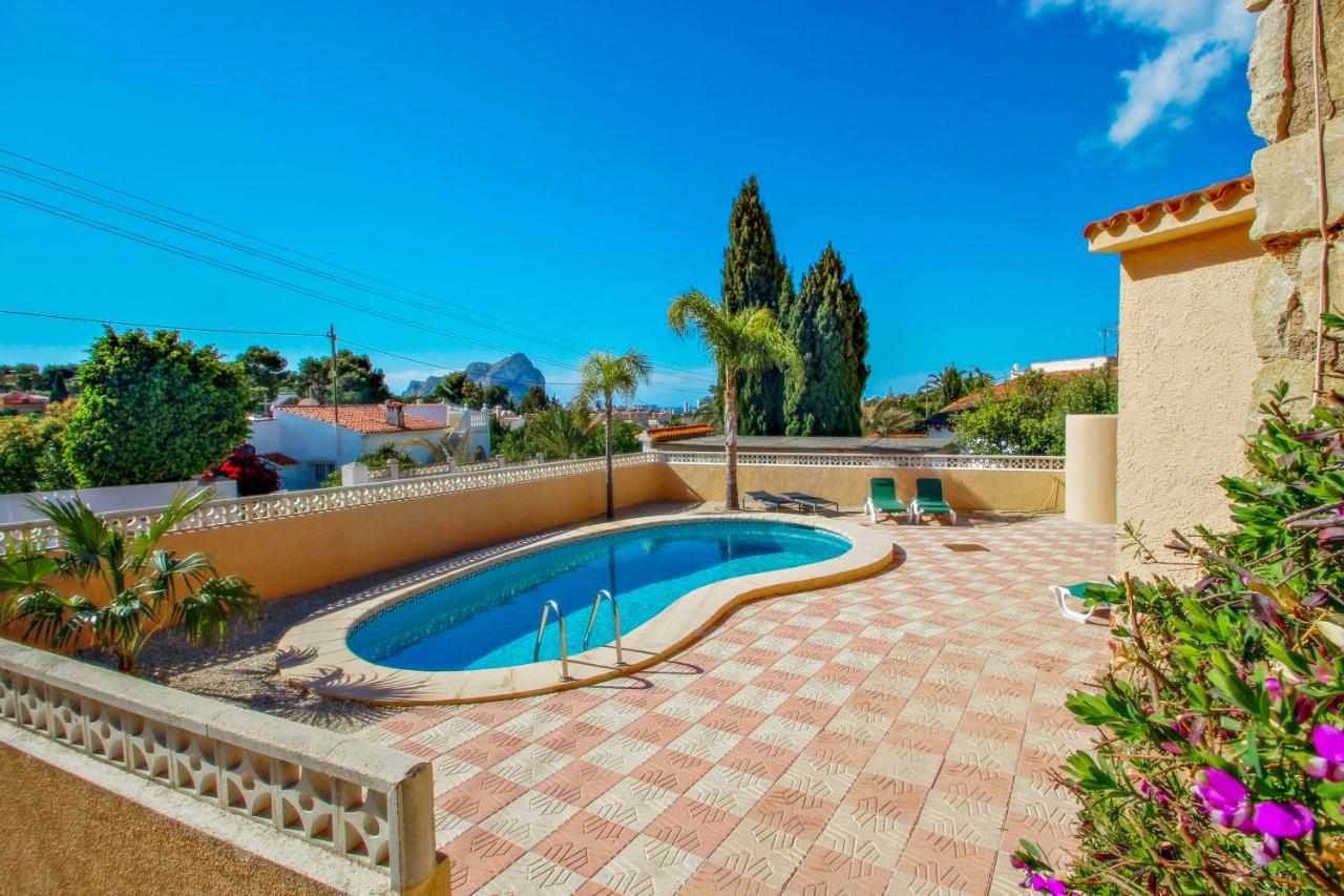 Cometa-86 - Villa With Private Pool Close To The Beach In Calpe Empedrola Экстерьер фото