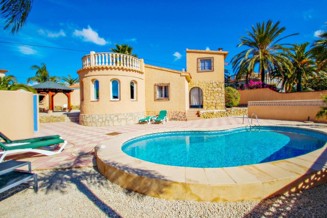 Cometa-86 - Villa With Private Pool Close To The Beach In Calpe Empedrola Экстерьер фото