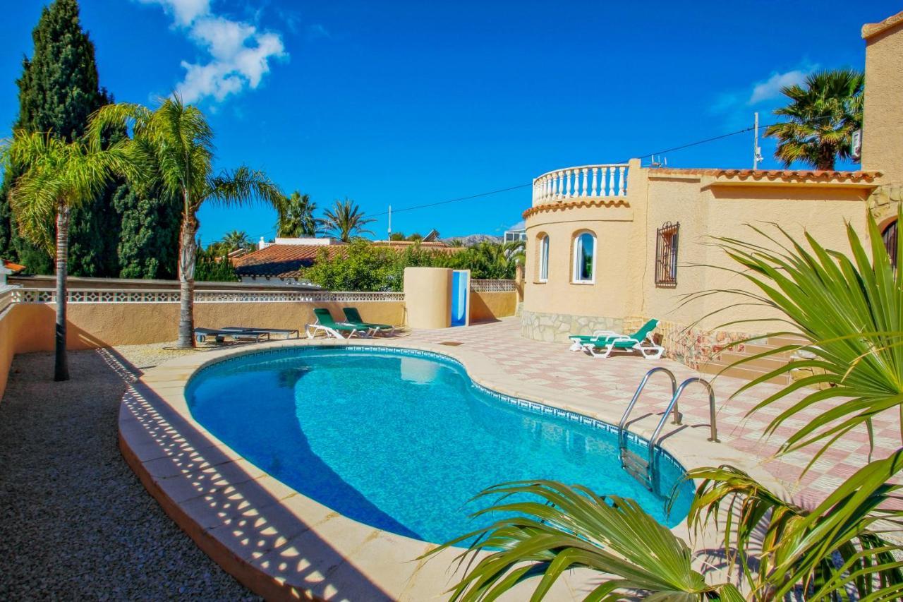 Cometa-86 - Villa With Private Pool Close To The Beach In Calpe Empedrola Экстерьер фото
