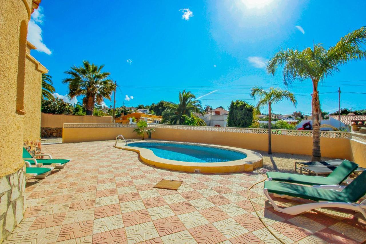 Cometa-86 - Villa With Private Pool Close To The Beach In Calpe Empedrola Экстерьер фото
