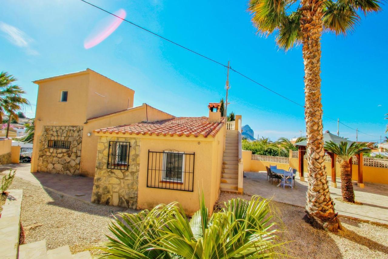 Cometa-86 - Villa With Private Pool Close To The Beach In Calpe Empedrola Экстерьер фото