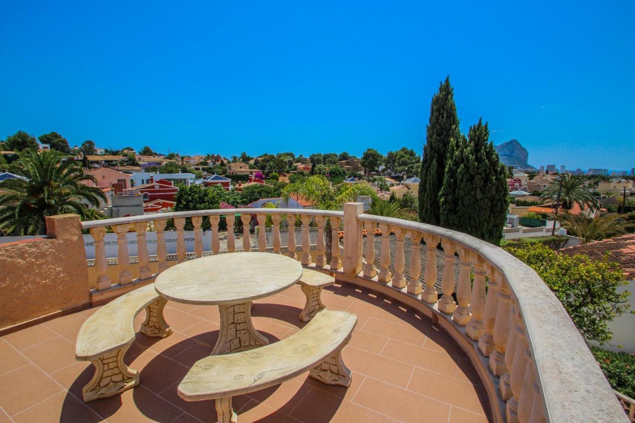 Cometa-86 - Villa With Private Pool Close To The Beach In Calpe Empedrola Экстерьер фото